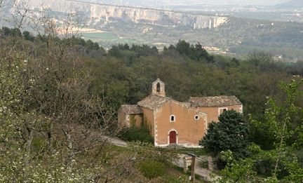 chapelle de Murs en Vaucluse