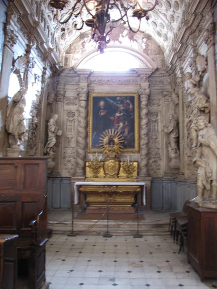 Chapelle saint Antoine - collgiale Notre-Dame des Anges  l'Isle-sur-la-Sorgue - Vaucluse