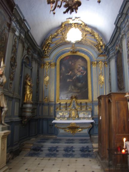 Chapelle du Rosaire - collgiale Notre-Dame des Anges  l'Isle-sur-la-Sorgue - Vaucluse