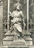 Saint Jacques le Mineur, statue baroque du XVIIe s. - Collgiale Notre-Dame des Anges - L'Isle-sur-la-Sorgue - Vaucluse