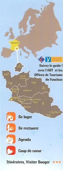 Flashez le Vaucluse, appli smartphone de l'Agence départementale de réservation touristique