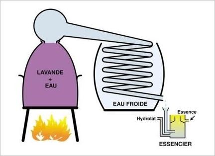 Distillation  feu nu mobile