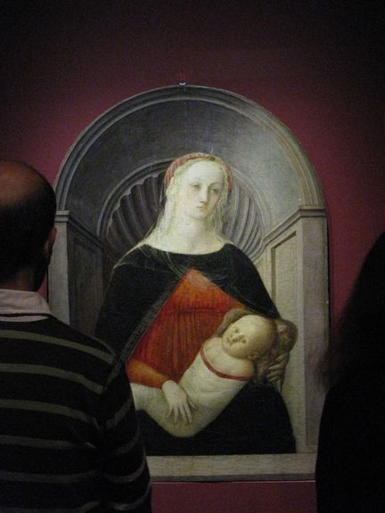 Fra Filippo Lippi - Vierge  l'enfant emmaillot