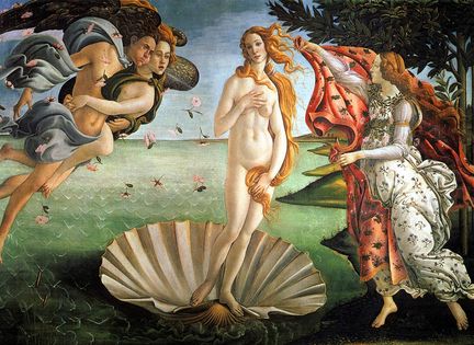 BOTTICELLI : la naissance de Vnus