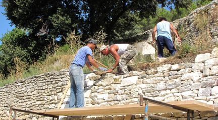 Maison des Mtiers du Patrimoine du Luberon - Les "Pierreux de l'architecture vernaculaire"