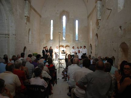 GAUDETE à l'abbaye Saint-Hilaire le dimanche 02 septembre 2012