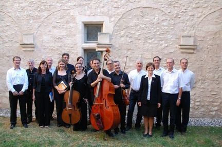 2012 09 02 - Stage d't de l'ensemble vocal GAUDETE  l'abbaye Saint-Hilaire -Vaucluse