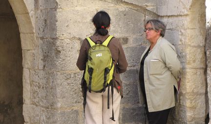 2012 09 16 "L'oeil qui coute"  l'abbaye Saint-Hilaire - Vaucluse