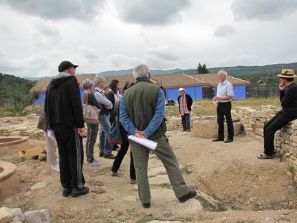 Andr Kauffmann - Fouilles archologiques sur la villa romaine de Tourville - 09.06.2013