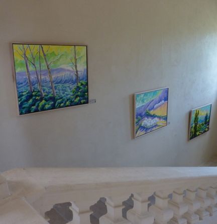Frans van Veen - artiste peintre - Exposition de juin 2013 à Ménerbes - France