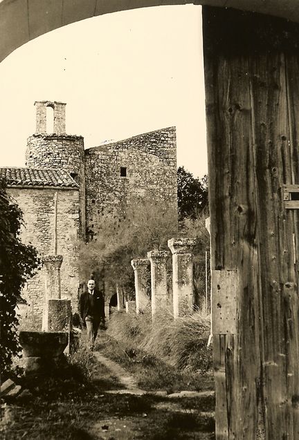 Clocher de l'abbaye Saint-Hilaire - M. Ren Bride