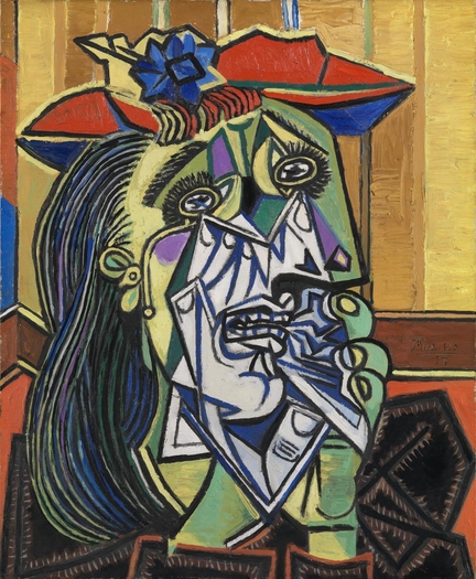 La femme en pleurs - Picasso, Tate Modern, Londres, Royaume-Uni