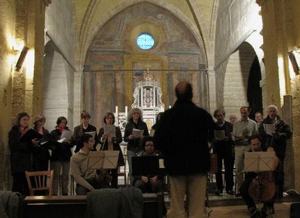 Rptition de l'ensemble Vocal & Instrumental GAUDETE  Puyricard