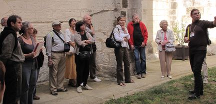 Vincent Jacob - Archologue - abbaye Saint-Hilaire - Journe du Patrimoine 2009