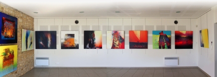 Pierre Quertinmont - Digital Art - Exposition 2015  Gigondas - Vaucluse