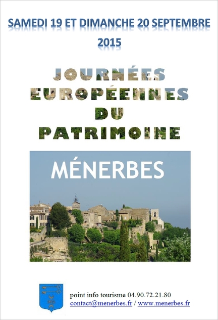 Journes du patrimoine - Mnerbes - 20-21.09.2014