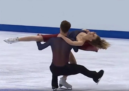 Gabriella Papadakis et Guillaume Cizeron - Double champions d'Europe en danse sur glace - 31.01.2016