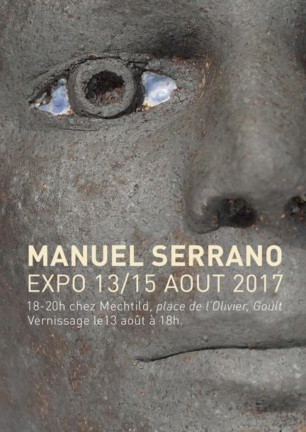 Exposition de cramiques et de peintures de Manuel Serrano, Goult