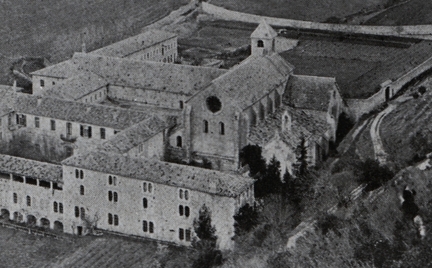 L'abbaye de Sénanque entre 1930/1940