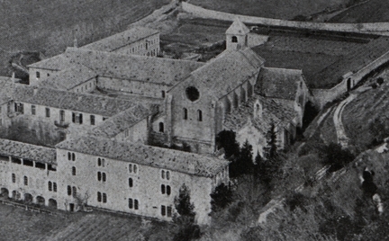 L'abbaye de Snanque entre 1930/1940