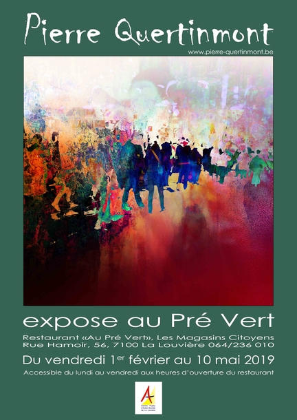 Pierre Quertinmont, photographe et crateur numrique du Digital Art, expose au Pr Vert du 1er 02 au 10 mai 2019