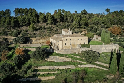 Abbaye Saint-Hilaire - Mnerbes, Vaucluse - Photo Guillaume Jeannin - Terrasses 2019