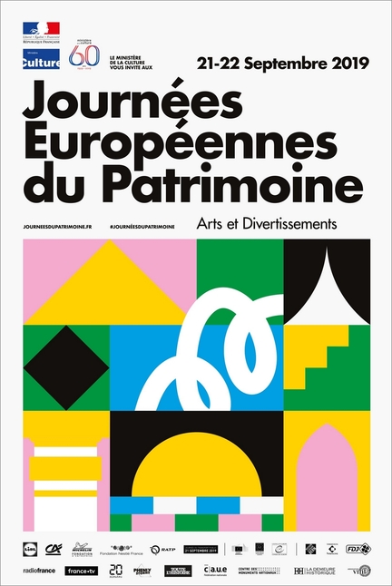 2019 - Journes Europennes du Patrimoine - Affiche officielle