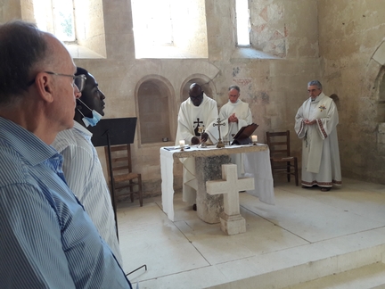 2020/07/16 - Abbaye Saint-Hilaire - Confrence par le pre Serge Cuenot, missionnaire OMI-Lumires - Tmoignages sur 50 ans de vie missionnaire, d’hier  aujourd’hui