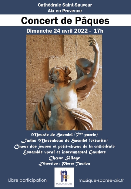 2022/04/24 Aix-en-Provence, Cathdrale Saint-Sauveur, Concert de Pques par l'Ensemble vocal et instrumental GAUDETE