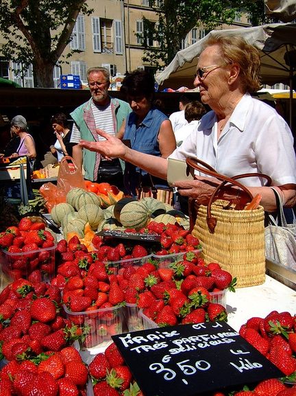 Les marchs de producteurs de Vaucluse