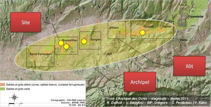 Ocres du Pays d'Apt - Opration Grand Site - 2009