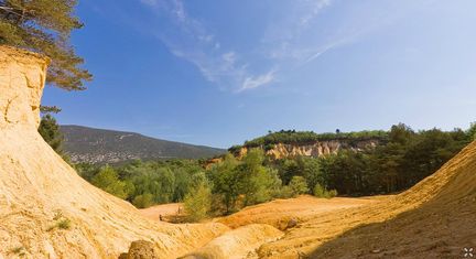 Panoramique 360 du Colorado Provenal - Rustrel