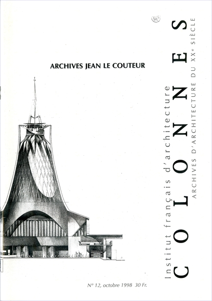 Jean Le Couteur, architecte (1916-2010), Colonnes n 12, octobre 1998