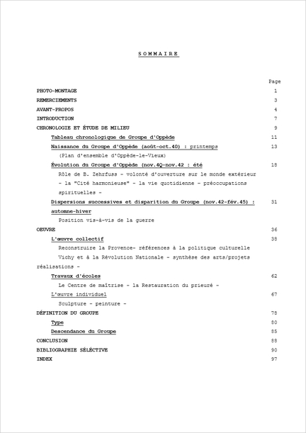 Le Groupe d'Oppde pendant la Seconde Guerre mondiale : utopie, mythe ou ralit ? Valrie-Anne Sircoulomb - Mmoire de DEA, Universit Lyon II-Louis-Lumire, 1990