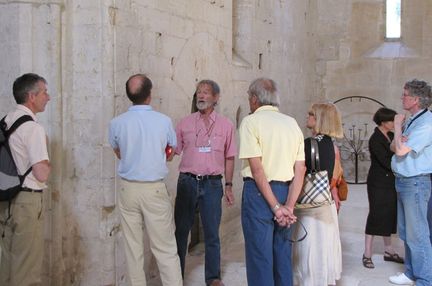 Jacques Mouraret, archologue,  l'abbaye de Saint-Hilaire