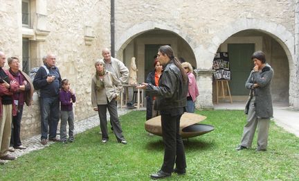 Vincent Jacob, archologue,  l'abbaye de Saint-Hilaire