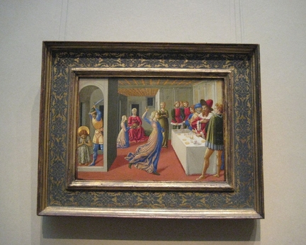 La Danse de Salom (1461-1462), tempera sur panneau, 23,8 x 34,5 cm, National Gallery of Art, Washington - USA