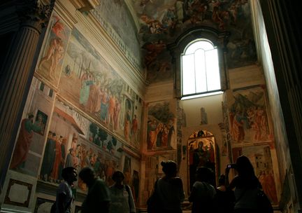 Chapelle Brancacci, glise Santa Maria del Carmine, Florence - Italie