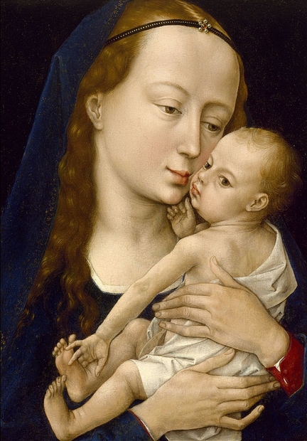 Vierge  l'Enfant (aprs 1454), huile sur bois, Museum of Fine Arts, Houston - USA