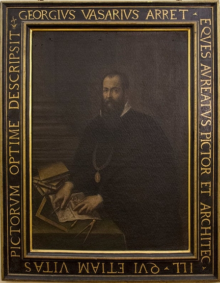 Self-portrait (1550-1567), huile sur toile, 101 x 80 cm, muse des Offices, Florence - Italie