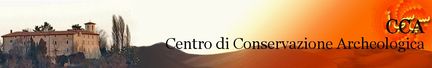 Centro di Conservazione Archeologica (CCA), Italie