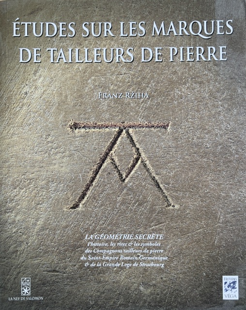 �tude sur les marques de tailleurs de pierres, Franz RZIHA - �diteur: V�GA