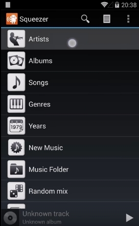 Squeezer android remote