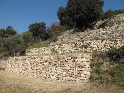 Campagne de finacement participatif avec Dartagnans - Mur de soutnement achev - 03.2016