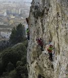 Via ferrata Les Balcons de Cavaillon - Cavaillon - Vaucluse - Crdit photo : Sam Bi