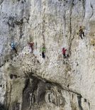 Via ferrata Les Balcons de Cavaillon - Cavaillon - Vaucluse - Crdit photo : Sam Bi