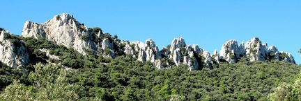 Les Dentelles de Montmirail en Vaucluse