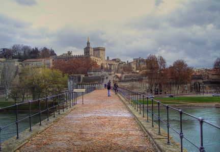 Chtelet dfendant l'entre de la cite papale